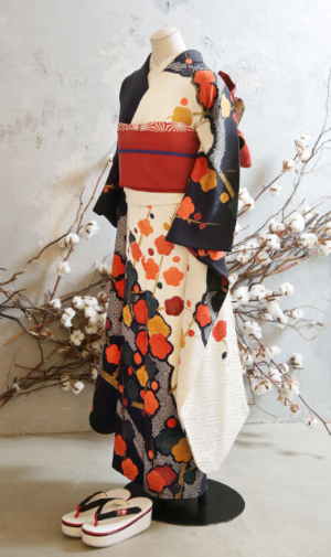 白と黒の大胆なデザイン